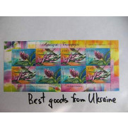 Stamp Belarus Orchids of Belarus 8 stamps block 2006 Sheetlet 8V MNH 