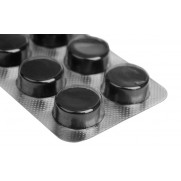 Activated carbon Charcoal 3 blisters 250mg (30 tablets) Adsorbent Уголь активированный