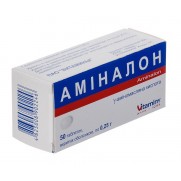 Aminalon 50 tablets & capsules 250mg Gammalone Аминалон CNS disease