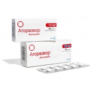Atorvacor 30 tabl 10mg & 20mg Atorvastatin Аторвакор