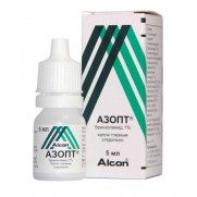 Azopt eye drops 5ml 1% Brinzolamide Азопт 