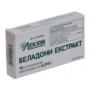 Belladonna extract dense 10 rectal supp Красавки экстракт