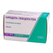 Carbidopa 25mg Levadopa 250mg Teva 100 tablets Карбидопа Леводопа Parkinson disease