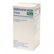 Carboplatin Medac concentrate 450 mg 45 ml Cancer treatment Карбоплатин Медак