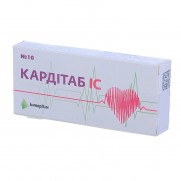 Carditab IC 10 tablets Neuroses Insomnia Кардитаб ІС