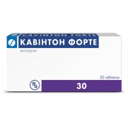 Cavinton Forte 30 tablets 10mg Cavinton or Vinpocetine Кавинтон форте Mental disorders