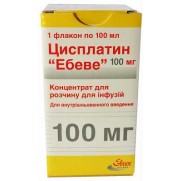 Cisplatin Ebeve concentrate 100 mg Cancer treatment Цисплатин Эбеве