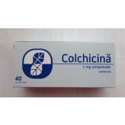 Colchicina 1mg 40 tablets Колхицин