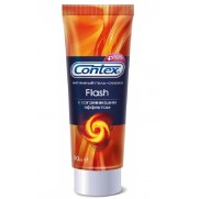 Contex Gel lubricant Flash 30ml 100 ml - Warming effect  Гель лубрикант CONTEX warming effect