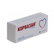 Corvasan 30 tabl 25mg Carvedilol Корвазан 