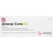 Diocor Solo (Valsartan) 80 mg 30 tablets Диокор Соло