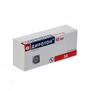 Diroton 56 tablets 10mg Lisinopril Lisinoprilum Диротон