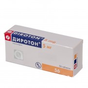 Diroton 56 tablets 5mg Lisinopril Lisinoprilum Диротон