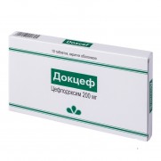 Dokcef 10 tabl 200 mg CEFPODOXIMUM Докцеф 