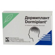 Dormiplant 25 tablets Extract of valerian Sleep disorder Дормиплант 