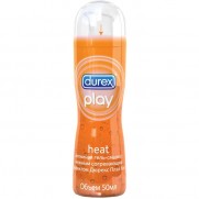 DUREX lubricant Play Gel Heat Warming effect  50ml Лубрикант DUREX