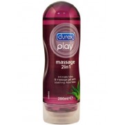 DUREX lubricant Play Massage 2 in 1 Aloe Vera 200ml Лубрикант DUREX
