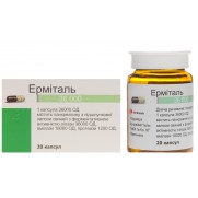 Ermital 36000 U  20 capsules Pancreatin Digestive disorders Эрмиталь