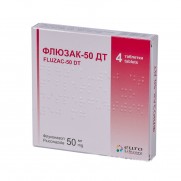 Fluzac 50 DT 4 tabl FLUCONAZOLUM Флюзак