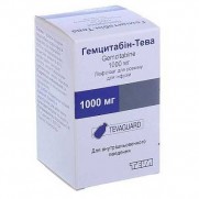Gemcitabin lyophilisate 1000 mg gemcitabine Cancer Гемцитабин Тева