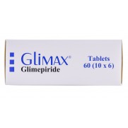 Glimax 60 tablets 4mg Glimepiride Anti Diabetes Глимакс 