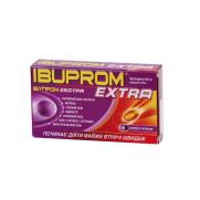 Ibuprom Extra 6 capsules 400mg IBUPROFENUM Ибупром Экстра