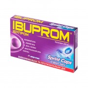 Ibuprom Sprint 10 capsules 200mg IBUPROFENUM Ибупром Спринт