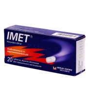 IMET Ibuprofenum tablets 400mg №20 Berlin-Chemie