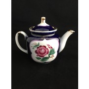 Vintage Tea Pot USSR Porcelain by Druzhkovka Soviet Дружковка CCCP PD189