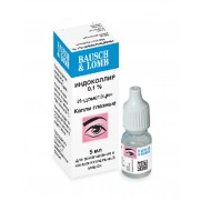 Indocollyre eye drops 5ml 0,1% Miosis Индоколлир
