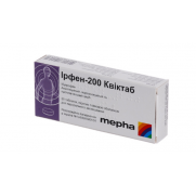 Irfen 200 Quicktab 20 tabl 200mg Ibuprofen Ирфен-200 Квиктаб