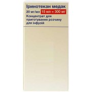 Irinotecan Medak 15 ml 300 mg irinotecan Neoplasma Иринотекан Медак