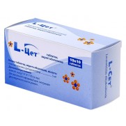 L Cet L-Cet 100 tablets 5mg Levocetirizine Allergic rhinitis Л-цет