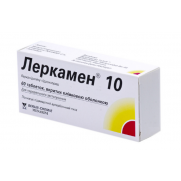 Lercamen 60 tablets 10mg Lercanidipine hydrochloride Леркамен 