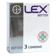 LEX Dotted 3 Condoms Презервативы LEX