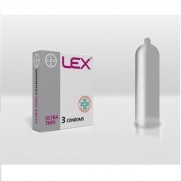 LEX Ultra thin 3 or 12 Condoms Презервативы LEX