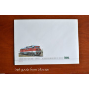 LOCOMOTIVE ENGINEERING Envelope Ukraine premier jour  FDC 2008