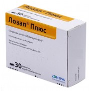 Lozap PLUS 30 tablets Losartan potassium LOSARTANUM Лозап Плюс 