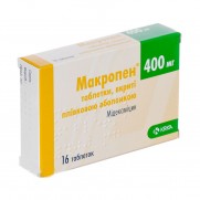 MACROPEN 16 tabl 400 mg MIDECAMYCINUM Макропен