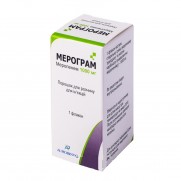 Memogram powder for injection solut 1 fl 1000 mg MEROPENEMUM Мерограм 