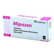 Mirazep 30 tablets 15mg & 30mg Mirtazapine Depression Миразеп