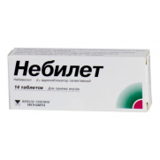 Nebilet 28 tabl 5mg Nebivolol Hydrochloride Небилет 