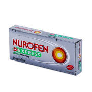 Nurofen Express UltraCap 10 capsules 200mg & 400mg IBUPROFENUM Нурофен Экспресс