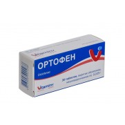Ortophenum 30 tabl 25mg & 50mg DICLOFENACUM Ортофен 