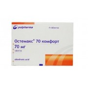 Ostemax 4 tablets 70mg Alendronic Acid Остемакс