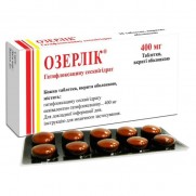 Ozerlyk 10 tabl 400 mg Ozerlik GATIFLOXACINUM Озерлик