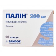 PALIN 20 capsules 200 mg pipemidic acid Urinary tract infections Палин 