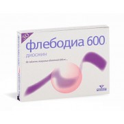 Phlebodia 30 tablets 600mg Diosmin Флебодиа 
