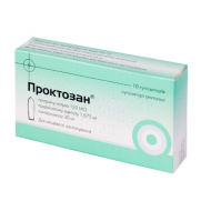 Proctosan Neo 10 retal supp & ointment 20g tube Anti Hemorrhoids Проктозан Нео