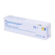 Proctosedyl Proctosedil ointment 10g tube anti hemorrhoid Проктоседил 